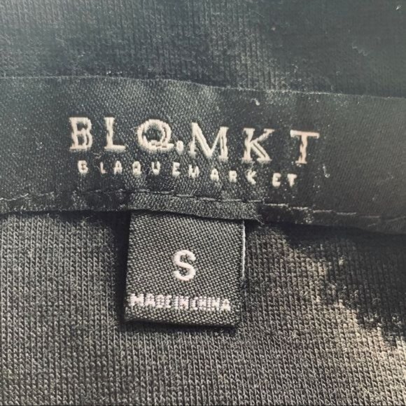 BLQ. MKT Black Sequin Racer Back Cocktail Dress Size Small - Picture 5 of 7